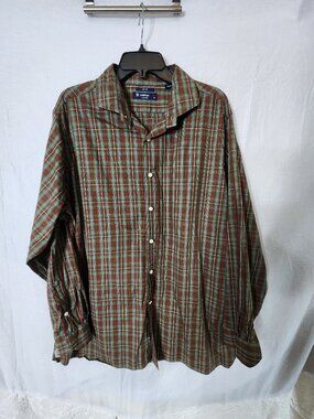 Cremieux Collection XXL Long Sleeve Casual Shirt – Stretch Cotton – Excellent